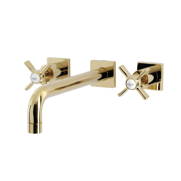 Kingston Brass KS6022ZX Wall Mount Tub Faucet, Polished Brass KS6022ZX - main